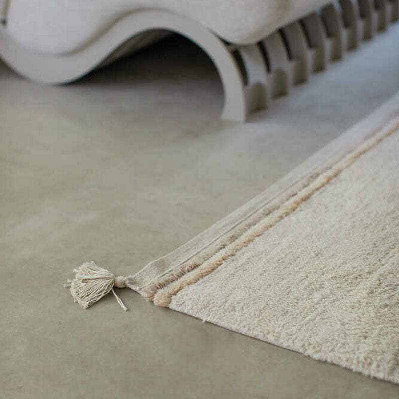 Lorena Canals waschbarer Teppich 'Bloom' natural 120x160cm