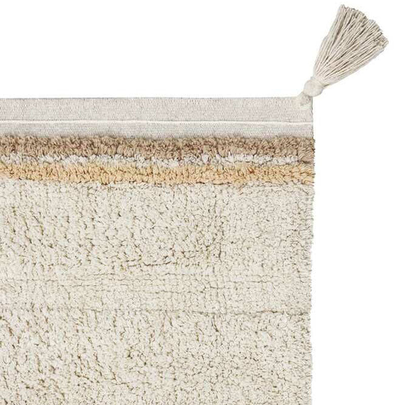Lorena Canals waschbarer Teppich 'Bloom' natural 90x130cm
