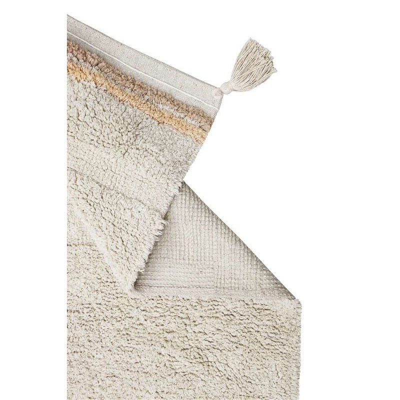 Lorena Canals waschbarer Teppich 'Bloom' natural 90x130cm