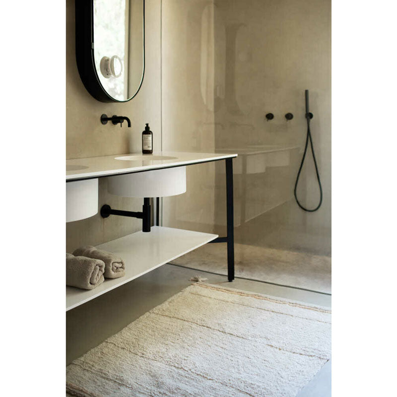 Lorena Canals waschbarer Teppich 'Bloom' natural 90x130cm