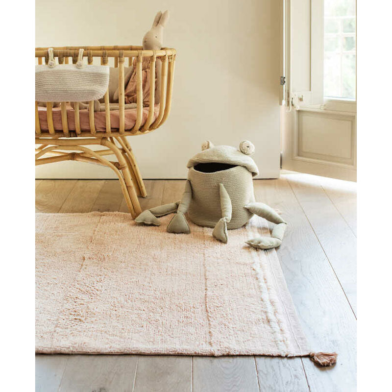 Lorena Canals waschbarer Teppich 'Bloom' rose 120x160cm