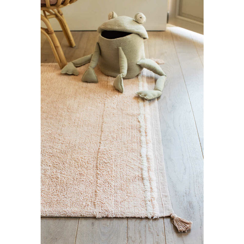 Lorena Canals waschbarer Teppich 'Bloom' rose 120x160cm