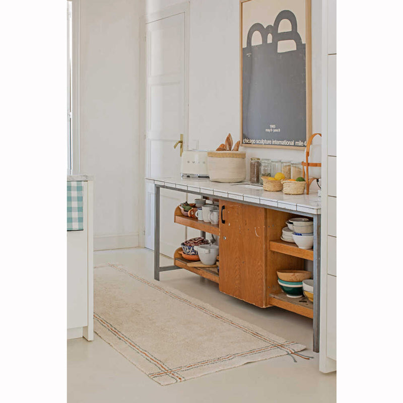 Lorena Canals waschbarer Teppich 'Cloth' natural 80x230cm