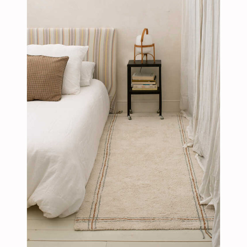 Lorena Canals waschbarer Teppich 'Cloth' natural 80x230cm