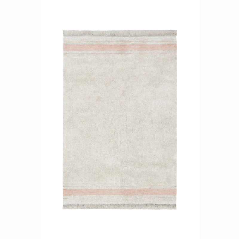 Lorena Canals waschbarer Teppich 'Plate' rose 140x200cm