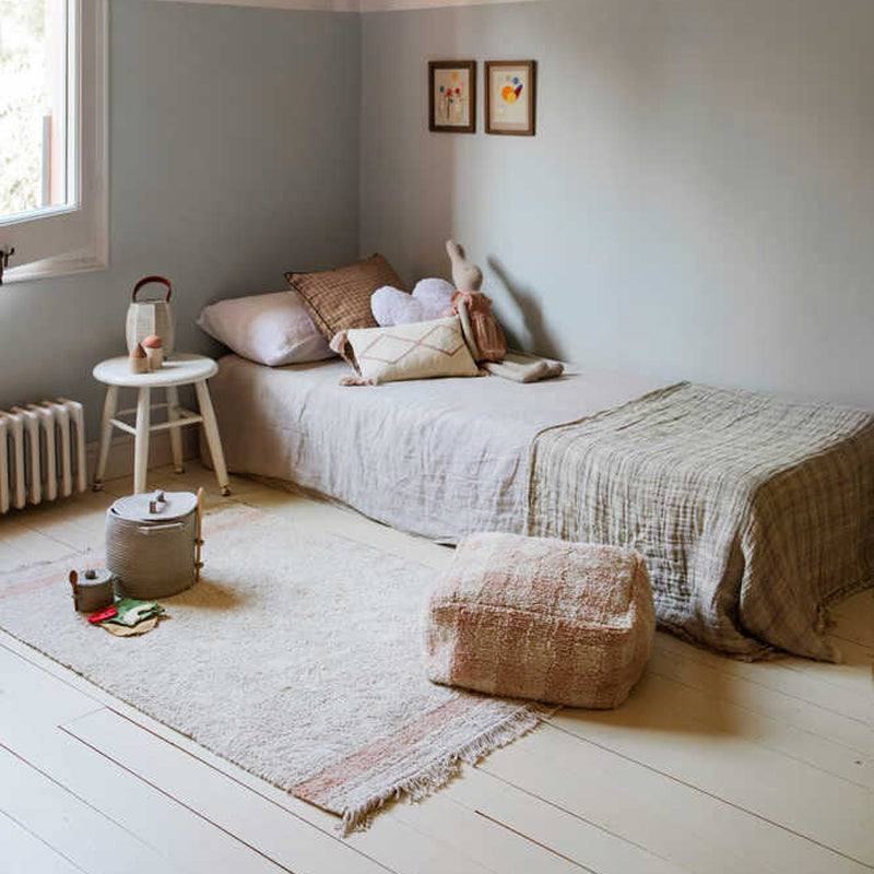 Lorena Canals waschbarer Teppich 'Plate' rose 90x130cm