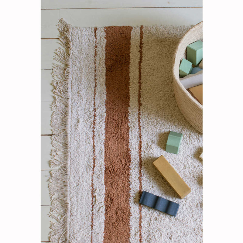 Lorena Canals waschbarer Teppich 'Plate' toffee 90x130cm