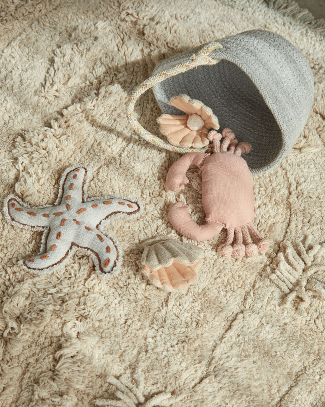 Lorena Canals waschbarer Teppich 'Island' Ø120 cm