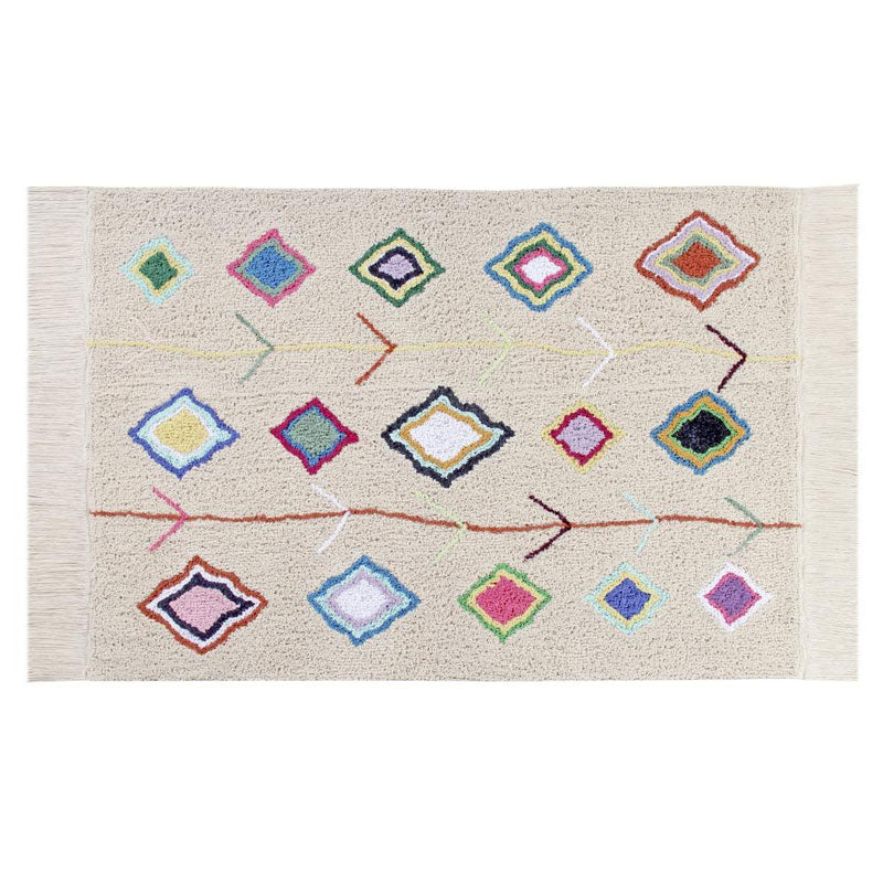 Lorena Canals waschbarer Teppich 'Kaarol' in natur 140x200cm