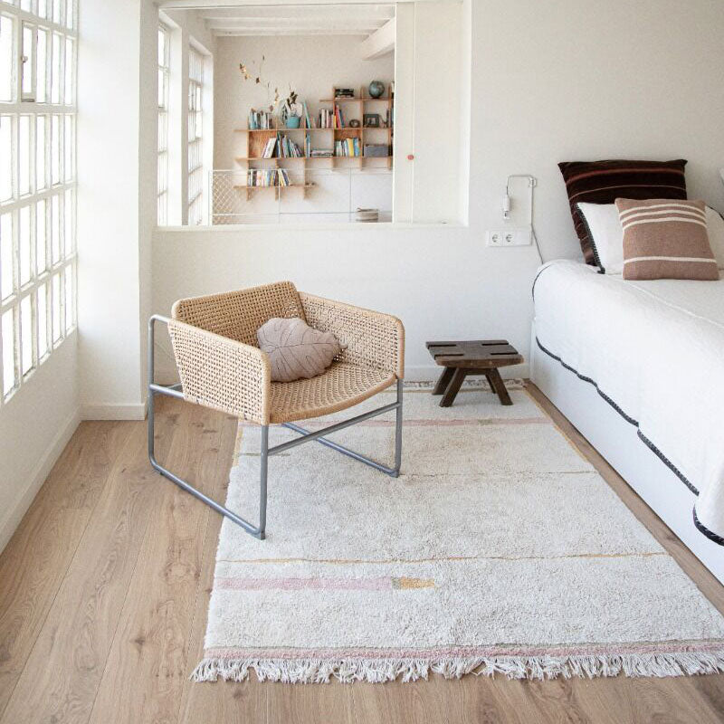 Lorena Canals waschbarer Teppich 'Lane' in natural/vintage nude 140x200cm