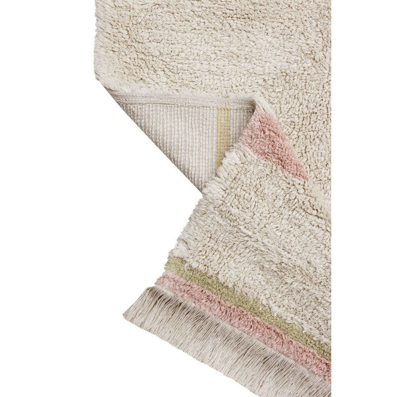 Lorena Canals waschbarer Teppich 'Lane' in natural/vintage nude 140x200cm