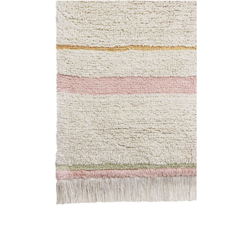 Lorena Canals waschbarer Teppich 'Lane' in natural/vintage nude 90x130cm