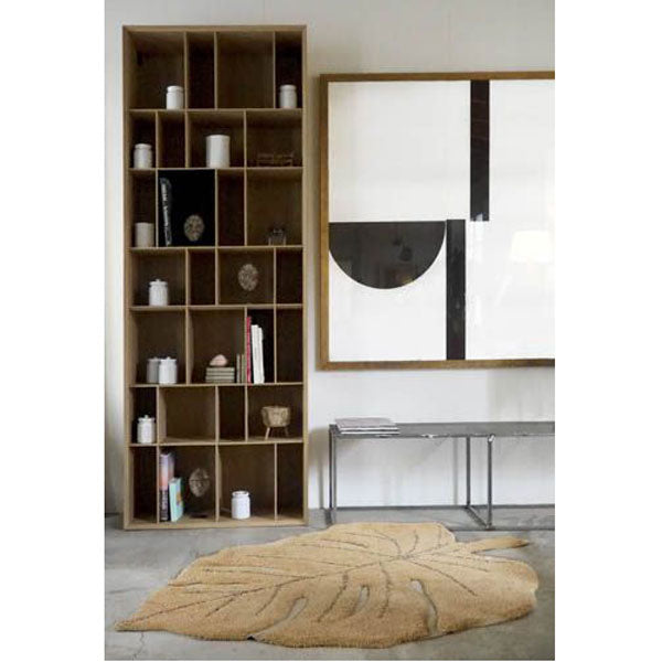 Lorena Canals waschbarer Teppich 'Monstera Leaf' in hone 120x180cm