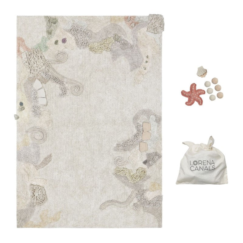 Lorena Canals waschbarer Teppich 'Seabed' 140x200cm