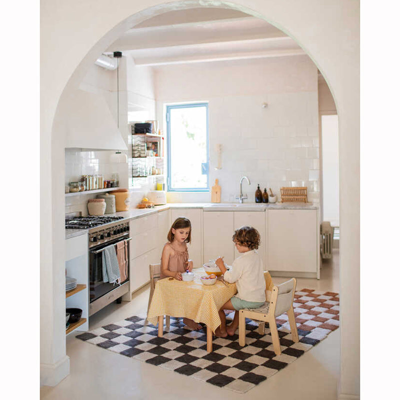 Lorena Canals waschbarer Teppich 'Tiles' toffee 120x160cm