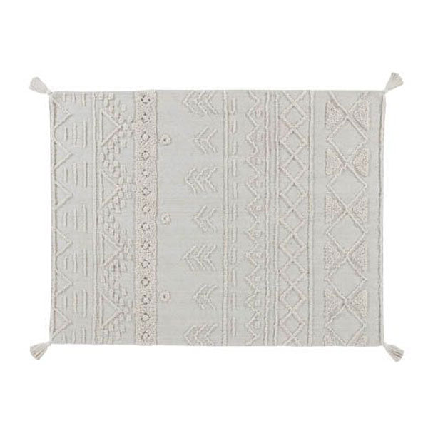 Lorena Canals waschbarer Teppich 'Tribu' in creme 120x160cm