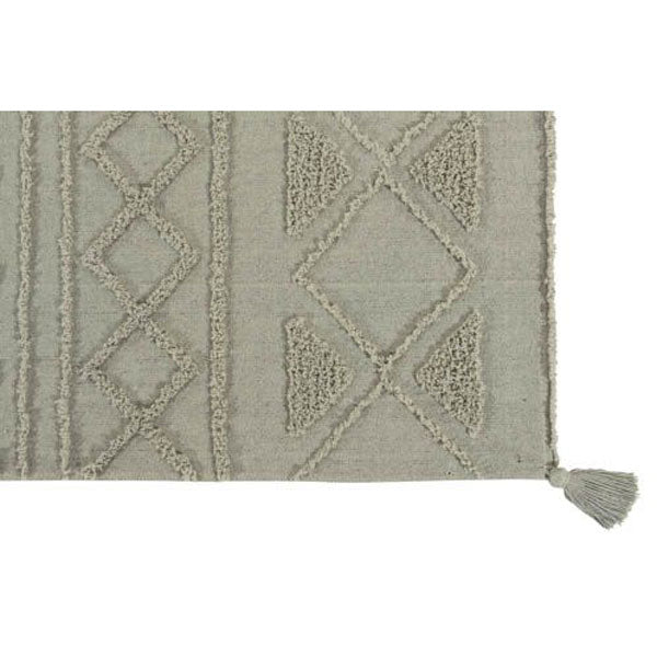 Lorena Canals waschbarer Teppich 'Tribu' in olive 170x240cm