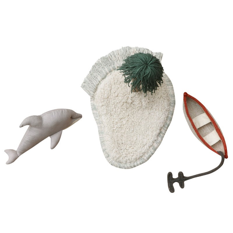 Lorena Canals waschbarer Teppich 'Waves' 90x130cm