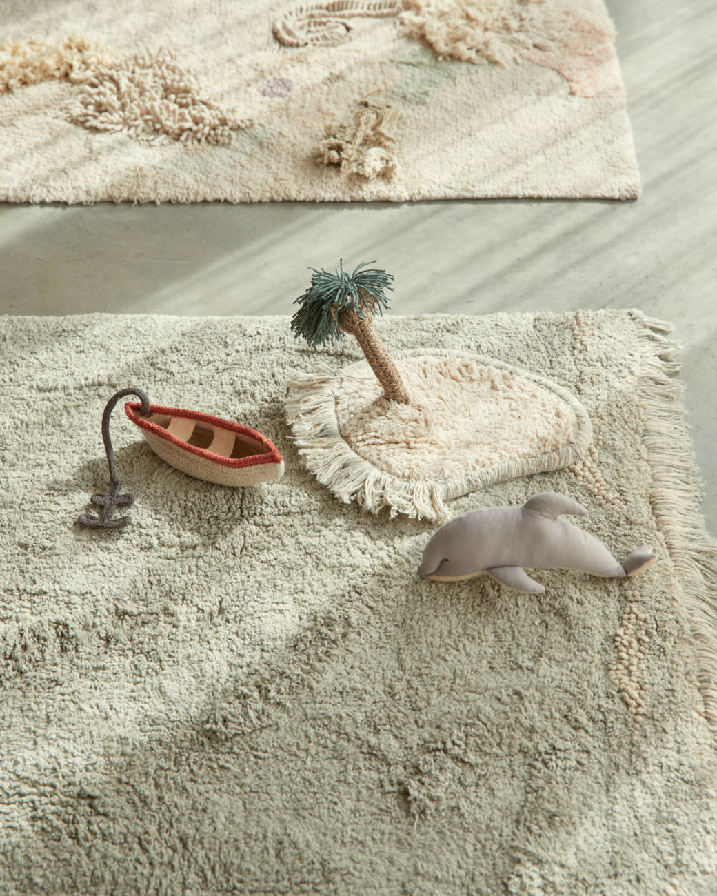 Lorena Canals waschbarer Teppich 'Waves' 90x130cm