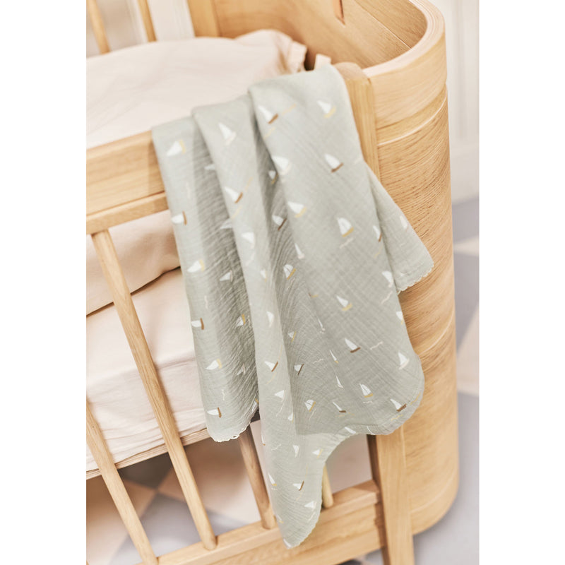 Oliver Furniture 'Dear April' 3er-Pack Musselintuch in 'Saiboats'