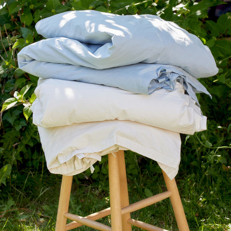 Dear April Juniorbettwäsche in 'Sea Notes' 100x135cm