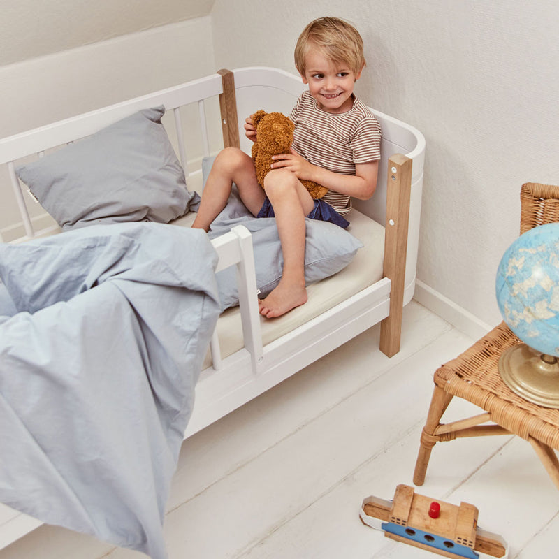 Dear April Juniorbettwäsche in 'Sea Notes' 100x135cm