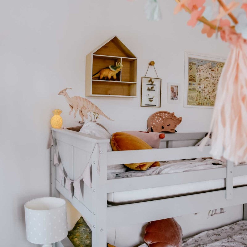 Dekornik Wandsticker Dinosaurier "Happy Dino Wonderland" XL, 70x70cm - einzeln klebbar