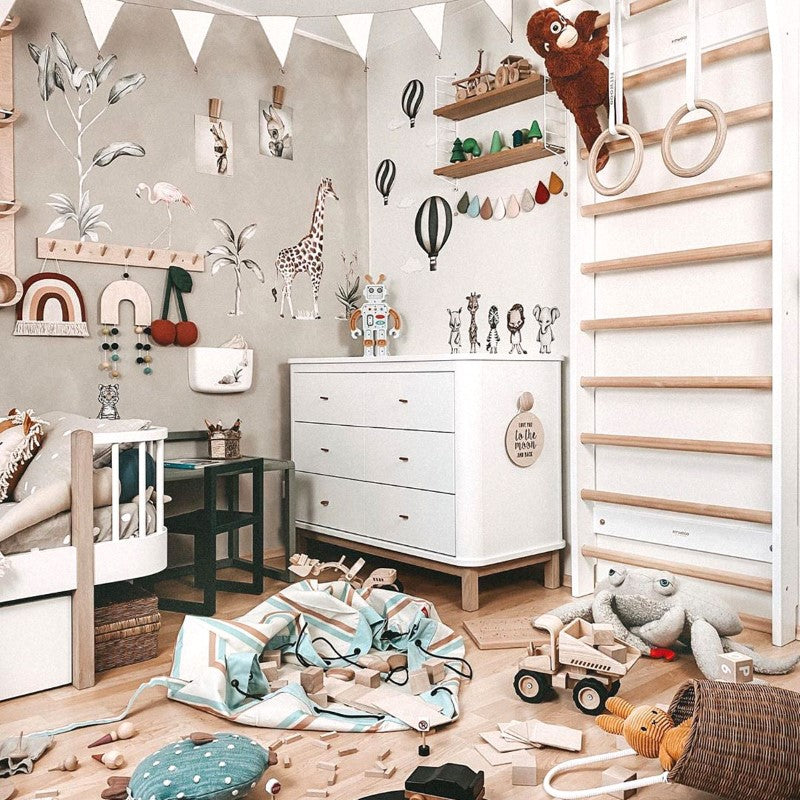 Dekornik Wandsticker Safaritiere "Savana Wonderland Set", 70x70cm - einzeln klebbar