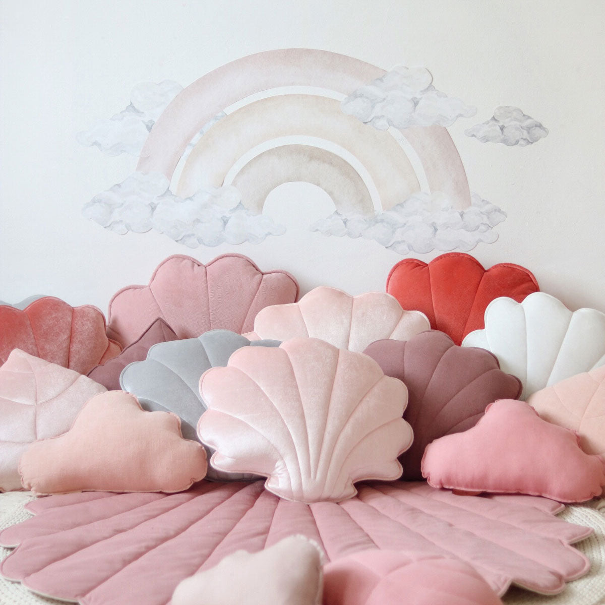 Dekornik Wandsticker Regenbogen Girl - 98x47 cm