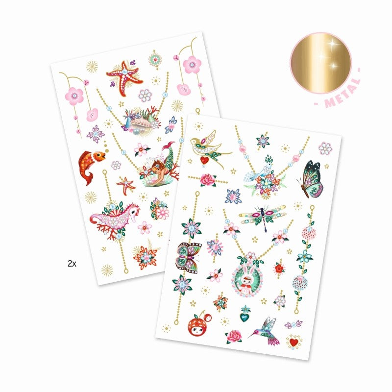 Djeco Tattoos 'Fiona's jewels'