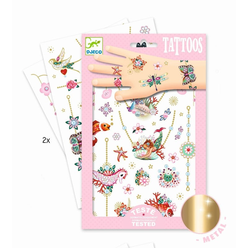 Djeco Tattoos 'Fiona's jewels'