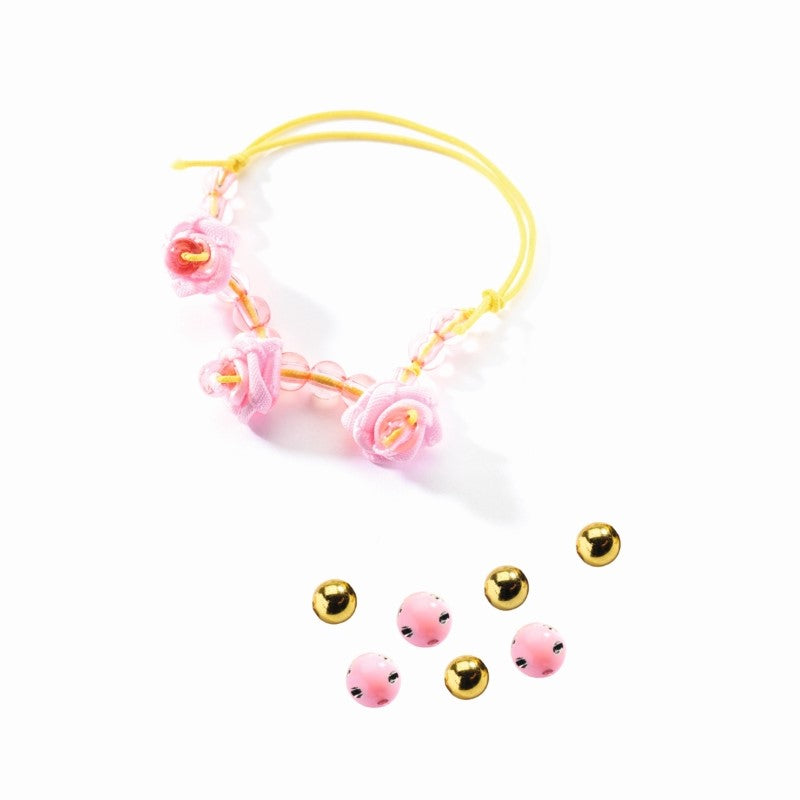 Djeco Schmuck basteln 'Perlen und Blumen'