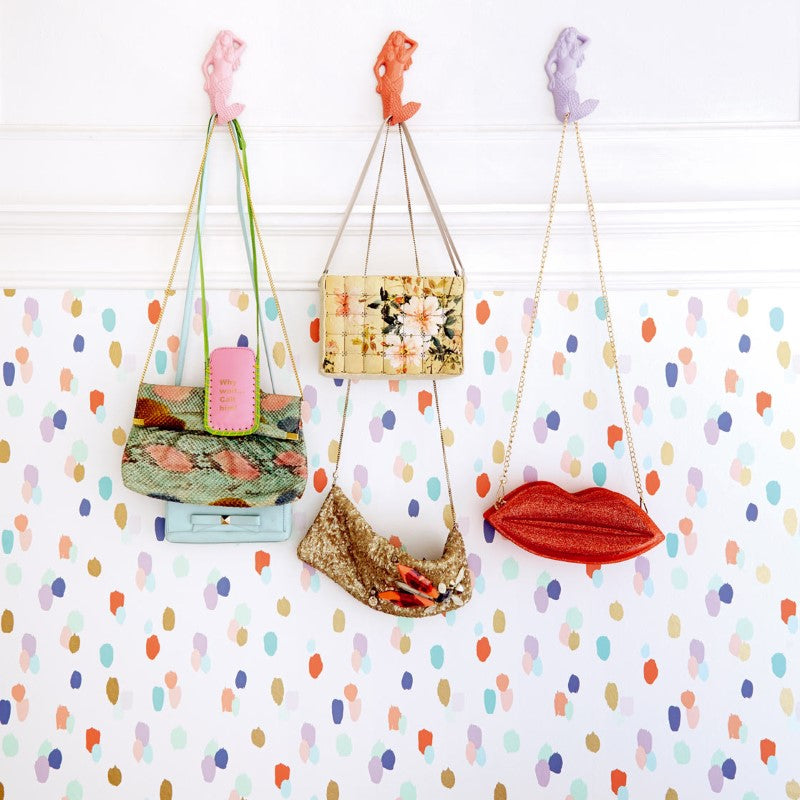 Eijffinger Rice "Everyday Magic two" Tapete mit Tupfen mehrfarbig pastell