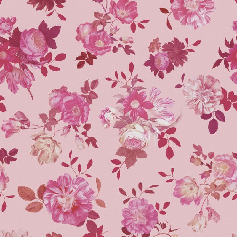 Eijffinger Rice "Everyday Magic two" Tapetenwandbild Floral rosa/pink