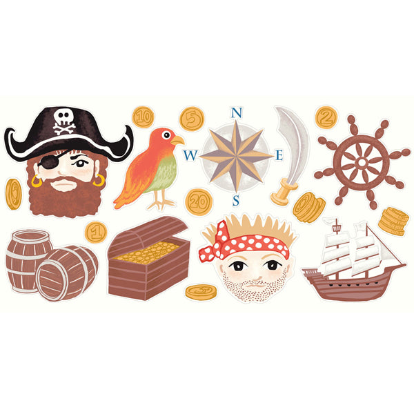 Eijffinger "Wallpower Junior" Wandsticker Pirat mehrfarbig