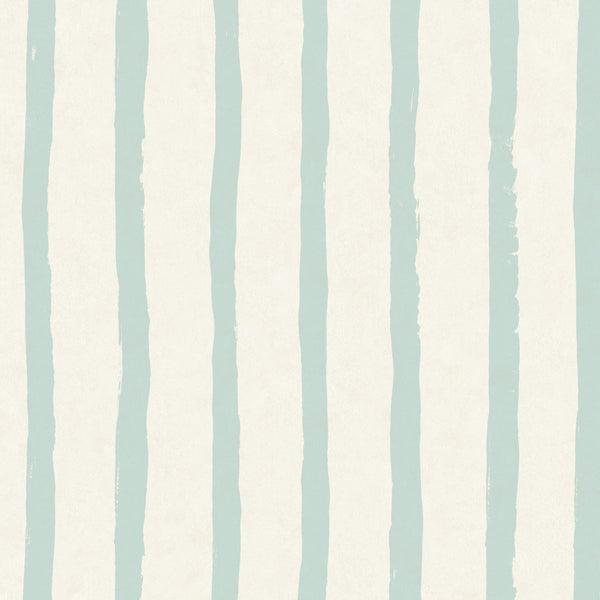Eijffinger "Wallpower Junior" Vliestapete mit Streifen in creme/hellblau