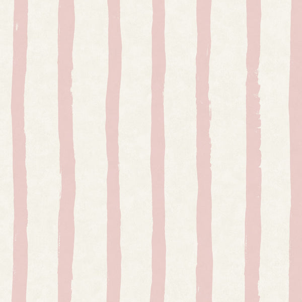 Eijffinger "Wallpower Junior" Vliestapete mit Streifen in creme/rosa