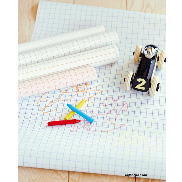 Eijffinger "Wallpower Junior" Vliestapete mit Collageblock-Linien in creme/gelb