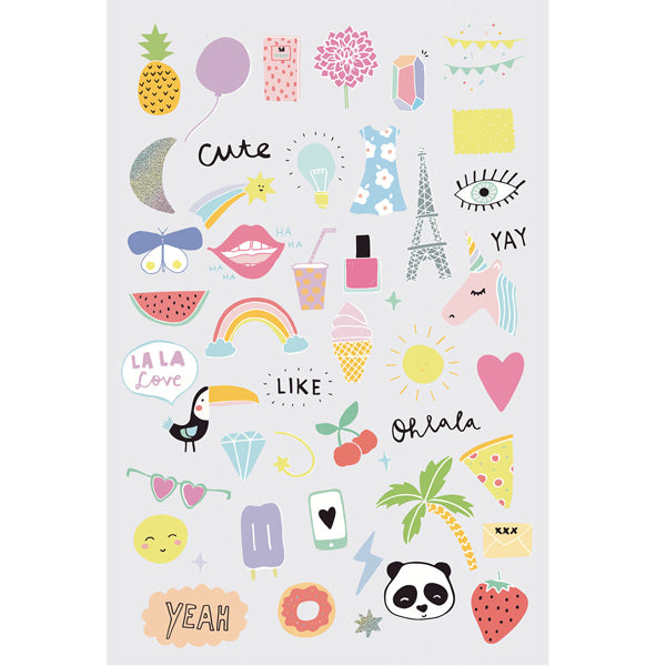 Eijffinger "Wallpower Junior" Wandbild Motive 2 pastell/mehrfarbig 280x186cm