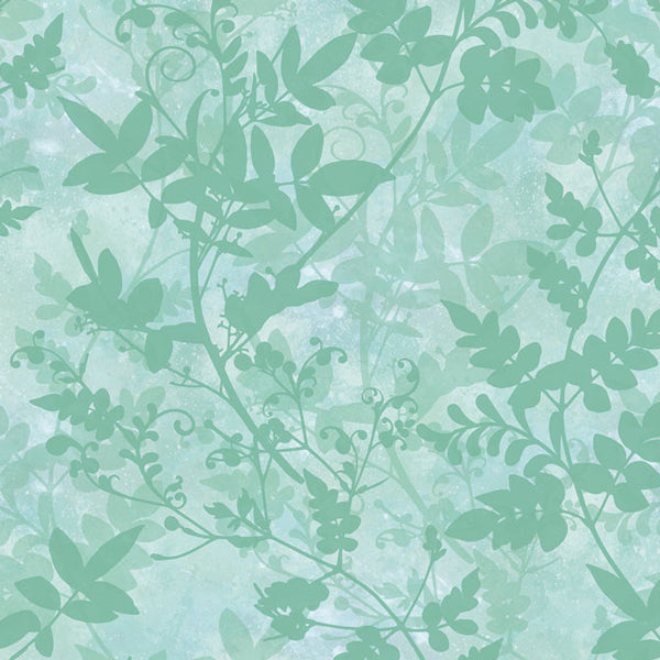 Eijffinger "Wallpower Junior" Wandbild Flowers Fantasie grün 280x139cm