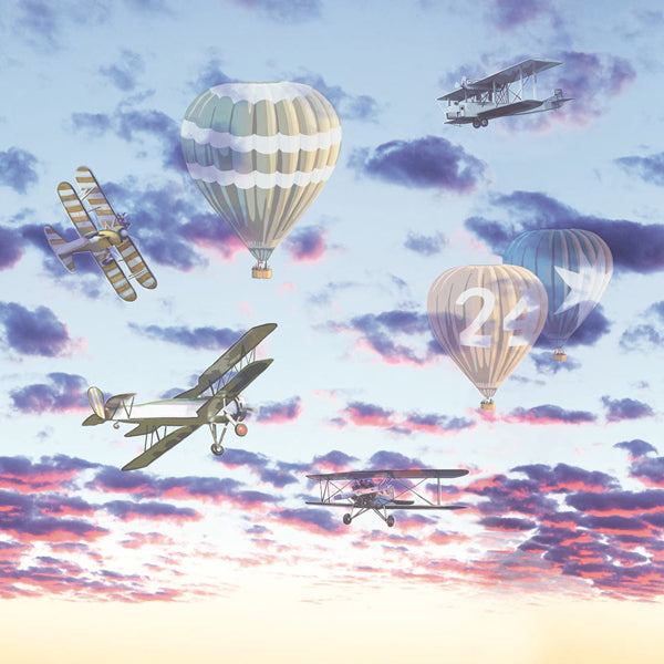 Eijffinger "Wallpower Junior" Wandbild Himmel 2 mehrfarbig 280x279cm