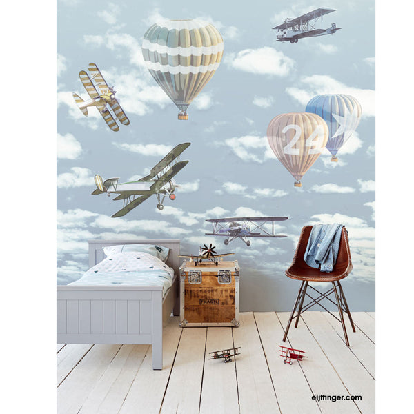 Eijffinger "Wallpower Junior" Wandbild Himmel 2 mehrfarbig 280x279cm