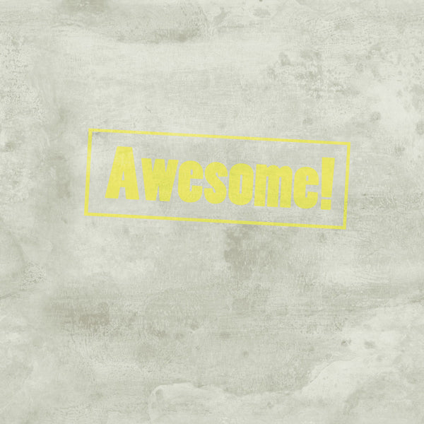 Eijffinger "Wallpower Junior" Wandbild "Awesome" in sand/gelb 280x279cm