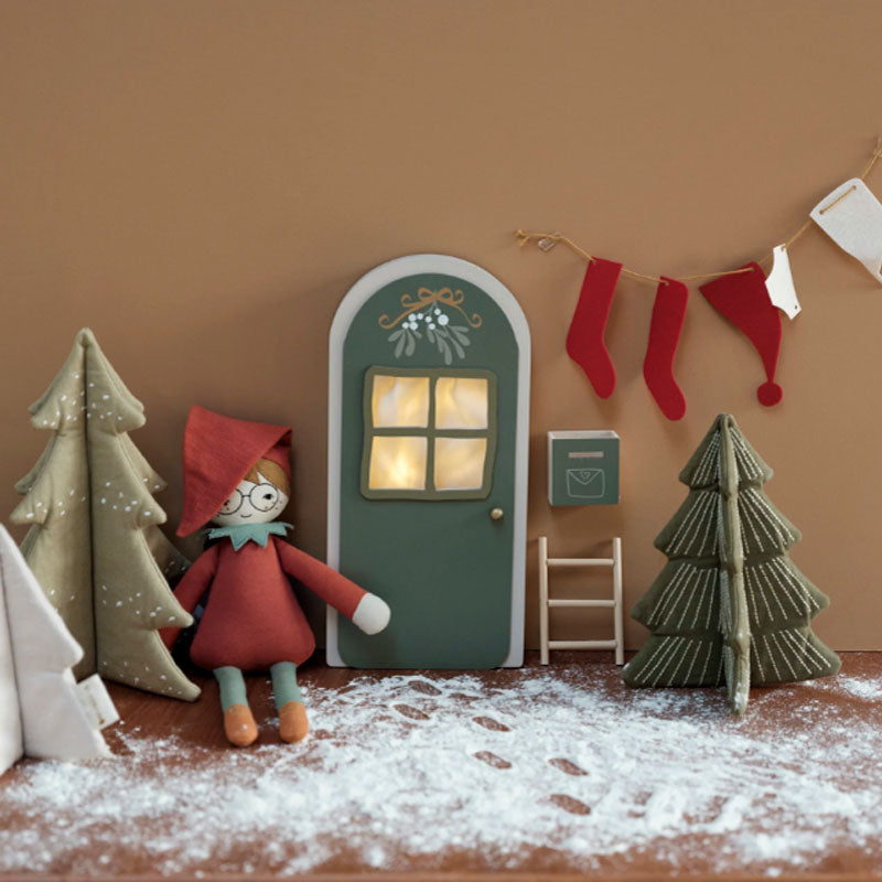 Fabelab Elfentür grün mit Licht