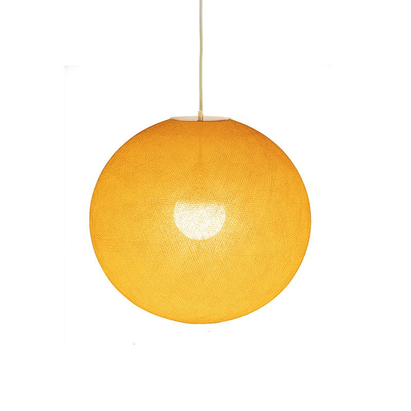 La Case de Cousin Paul einfache Deckenlampe Globus 'Curry' Ø50cm