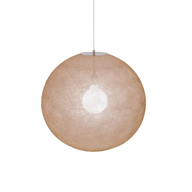La Case de Cousin Paul einfache Deckenlampe Globus 'Nude' Ø50cm