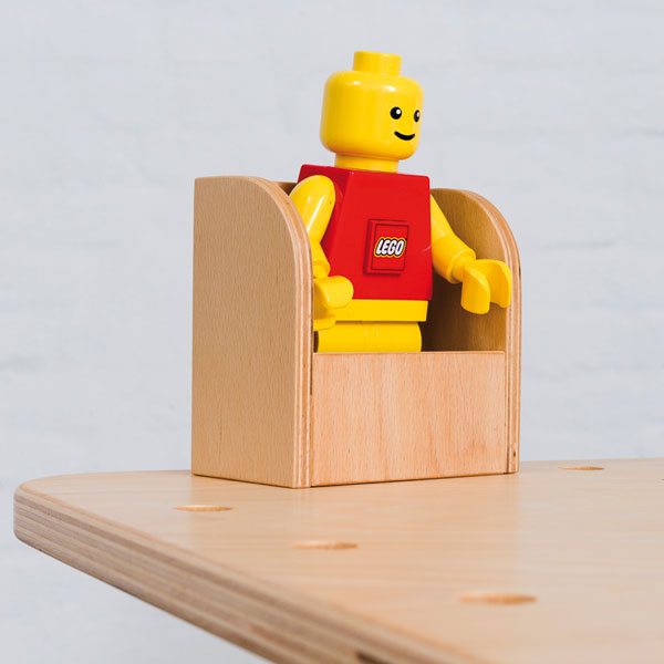 Pure Position Growing Table – KOMPLETT mit Bank und Zubehör in natur