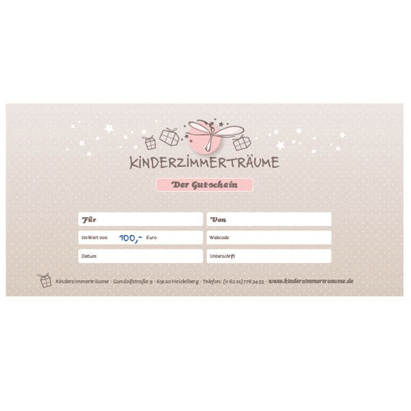Gutschein über 100 Euro