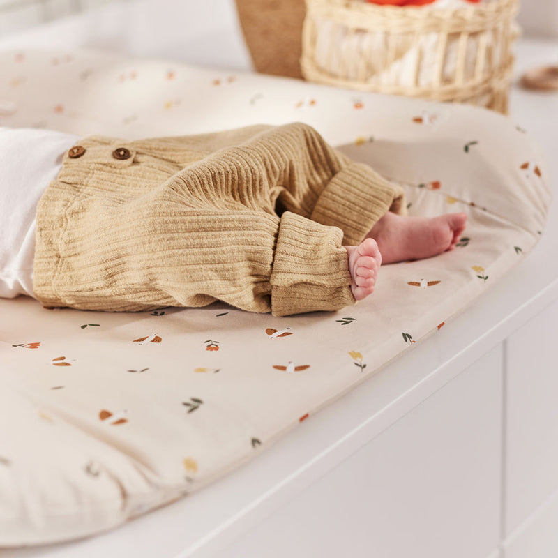 Dear April Kleines Wickelkissen in 'Songbirds' 58x65cm