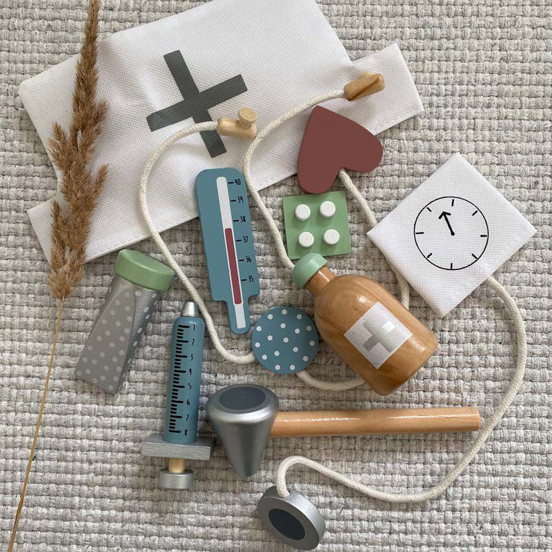 Jabadabado Arztkoffer in silber